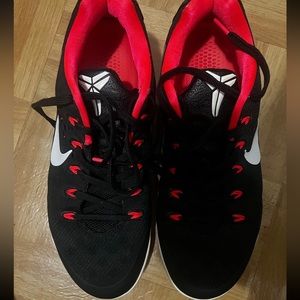 These are the Nike kobe 9 crimson colorway